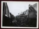 Photographie Originale SNCF Le 2-02-1949 Catastrophe Du Bourget Déraillement Télescopage 3 Trains (3 - Eisenbahnen