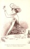 ILLUSTRATEUR  L VALLET  FEMME ILLUSTRATION  CARTE PUBLICITAIRE VIN MARIANI PUBLICITE  SUPERBE  ! ! ! - Vallet, L.