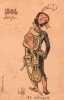 ILLUSTRATEUR  L VALLET  ILLUSTRATION UNIFORME UNIFORMERIE UNIFORM  MILITAIRE 4 Eme HOUZARDS - Vallet, L.