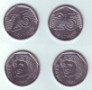 Brazil 2 Coins 25 Centavos 1994-1995 - Brazil