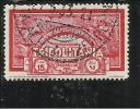 TRIPOLITANIA 1933 CROCIERA ZEPPELIN LIRE 15 TIMBRATO - Tripolitaine