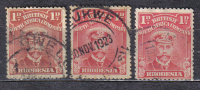 AP1457 - RHODESIA Compagnia , 1 Penny : 3 Nuance - Sonstige & Ohne Zuordnung