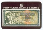 Pocket Calendars - Money, Yugoslavia - Small : 1971-80