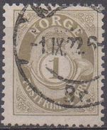 NORVEGE  N°46 (A)__OBL VOIR SCAN - Used Stamps