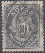 NORVEGE  N°79__OBL VOIR SCAN - Used Stamps