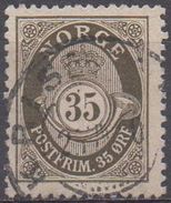NORVEGE  N°80__OBL VOIR SCAN - Used Stamps