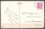 Timbre Belgique 199 - Oblit. - Sur Carte Postale - Lettres & Documents