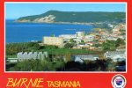 Panorama Over Burnie And Emu Bay Looking To Round Hill, North-west Tasmania  Unused, Nucolorvue - Autres & Non Classés