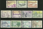 ● LIECHTENSTEIN 1972 ֍ VEDUTE - N. 517 . . .  Usati , Serietta - Cat. ? € - Lotto 218 - Used Stamps