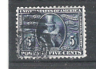 USA / Etats -Unis, 1907, Indian Native / Indienne POCAHONTAS, Yvert N° 166, 5 C Bleu, Obl B/TB, Cote 27 Euros - Oblitérés