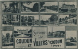 Souvenir De COUDUN Et VILLERS SUR COUDUN - Jolie Carte Vues Multiples - Vaumoise