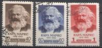 UdSSR / USSR - Mi-Nr 2077/2079 Gestempelt / Used (w280) - Karl Marx