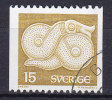 Sweden 1976 Mi. 954 X     15 Ö Kunsthandwerk Bronzespange (6.Jh.) - Oblitérés