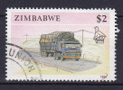 Zimbabwe 1990 Mi. 435     2 $ Lastwagen Truck - Zimbabwe (1980-...)