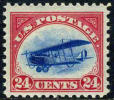 US C3 Mint Hinged 24c Airmail Of 1918 - 1b. 1918-1940 Unused