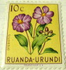 Ruanda-Urundi 1953 Dissotis Flower 10c - Unused - Ungebraucht