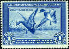 US RW1 Mint Hinged Duck Stamp From 1934 - Duck Stamps