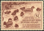 US RW8 Mint Hinged Duck Stamp From 1941 - Duck Stamps