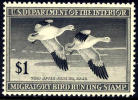 US RW14 Mint Never Hinged Duck Stamp From 1947 - Duck Stamps