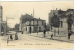 Carte Postale Ancienne Gentilly - La Poste, Rue De La Mairie - Gentilly