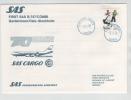 Norway First SAS Boeing 747 Combi Flight Oslo - Stockholm 5-11-1978 - Lettres & Documents