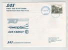 Norway First SAS Boeing 747 Combi Flight Oslo - New York 5-11-1978 - Storia Postale