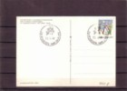 Norway, 1990. Christmas, Postal Card With First Day Cancellation - Cartas & Documentos