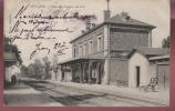 91....ARPAJON.....LA GARE.....ECRITE      ..‹(•¿•)› - Arpajon