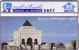 MAROC ONPT MAUSOLEE MOHAMMED V RABAT 50U N° 310B.... UT RARE - Marokko