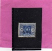 AFRICA ORIENTALE ITALIANA AOI 1939-40 SEGNATASSE POSTAGE DUE TASSE TAX LIRE 10 MNH OTTIMA CENTRATURA - Afrique Orientale Italienne