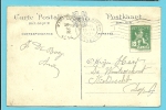 108 Op  Kaart Met Stempel ANTWERPEN 1 Op 15/09/1914 Naar KIELDRECHT Op 16/09/1914 - Unbesetzte Zone