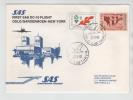 Norway First SAS DC-10 Flight Oslo - New York 27-9-1982 - Covers & Documents