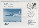 Norway First Fokker F-27 Flight Oslo - Haugesund  17-12-1984 - Lettres & Documents
