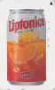 Télécarte Japon - LIPTON THE GLACE / Orange Fruit - ICE TEA & Fruits Japan Phonecard / England - TEE Telefonkarte - 70 - Advertising