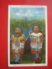 Native Americans  --  A Sad Little Pair Of Indian Papooses  =   ===   =ref 314 - Indianer