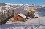 Alte AK Simmental, Gondelbahn Zweisimmen Rinderberg, Berghaus Mittelstation 1969 - Zweisimmen