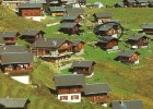 Riederalp Detailansicht Mit Binnenhorn Wallis Chalet Fletschhorn - Binn