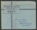 India 1938 KG VI  WATCH COMPANY Cover # 29746 Inde Indien - 1936-47  George VI