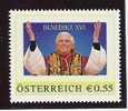 2005 Austria Österreich  Privat " ÖSD Papst Benedikt XVI. " ** MNH - Timbres Personnalisés