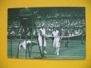 THE NOSTALGIA POSTCARD:WIMBLEDON JULY 1930 HELEN WILLS-MOODY - Tennis