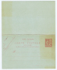 Levant Carte Postale Avec Réponse, Michel P2, Légère Décoloration, Neuf - Briefe U. Dokumente