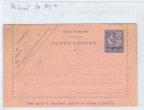 Levant Carte Lettre, Michel K3, Neuf - Lettres & Documents
