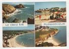 * CPSM LE TREZ HIR, PLOUGONVELIN, PLAGE DU TREZ-HIR, LE FORT ET CRIQUE DE BERTHEAUME, FINISTERE 29 * - Plougonvelin