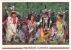 Indiens Indians - Mohawk - Young Dancers - Modern Card - Used - Nice Stamps - 2 Scans - Indios De América Del Norte