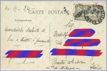 Cartolina: LYON - Vue Générale - LIONE - Panorama - Data Cartolina: 14.06.1924 - Con Francobollo N. 143 (Y&T) - Brieven En Documenten