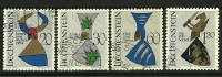 ● LIECHTENSTEIN 1966 - STEMMI Nobiliari - N. 413 / 16 Usati, Serie Completa - Cat. ? € - Lotto 248 - Used Stamps