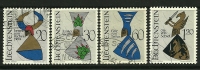 ● LIECHTENSTEIN 1966 - STEMMI Nobiliari - N. 413 / 16 Usati, Serie Completa - Cat. ? € - Lotto 248 - Gebruikt