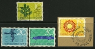 ● LIECHTENSTEIN 1966 - NATURA - N. 408 / 411 Usati, Serie Compl. - Cat. ? € - Lotto 249 - Oblitérés