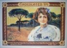 C.Postale : ESPANA - Vieille Affiche - Chocolat Pi (Viejo Cartel - Chocolates Pi) - Publicidad