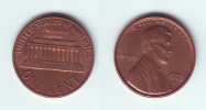 U.S.A. 1 Cent 1973 D - 1959-…: Lincoln, Memorial Reverse